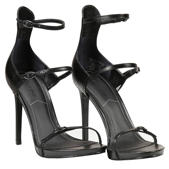 NIB - Kendall & Kylie Strappy Black Heels - Picture 1 of 16
